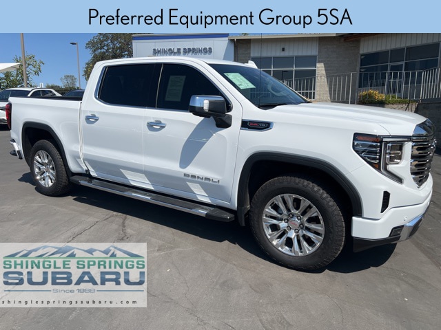 Used 2023 GMC Sierra 1500 Denali with VIN 1GTUUGEL7PZ297825 for sale in Shingle Springs, CA