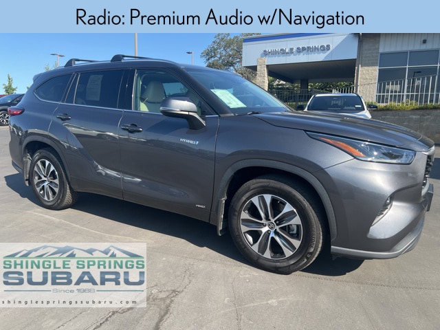 Used 2021 Toyota Highlander XLE with VIN 5TDHBRCH1MS533688 for sale in Shingle Springs, CA