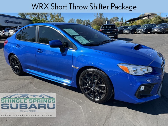 Used 2021 Subaru WRX Premium with VIN JF1VA1C64M9814474 for sale in Shingle Springs, CA