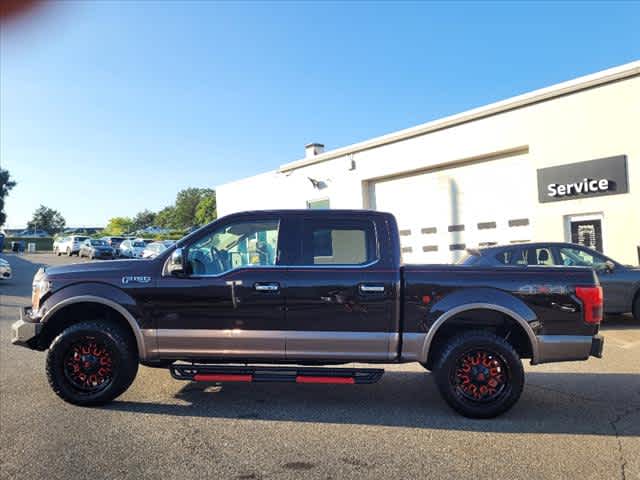 Used 2018 Ford F-150 Lariat with VIN 1FTEW1E53JFB63187 for sale in Fredericksburg, VA