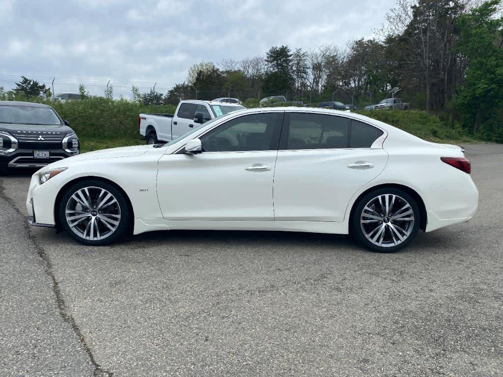 Used 2018 INFINITI Q50 SPORT with VIN JN1EV7AP7JM351707 for sale in Fredericksburg, VA