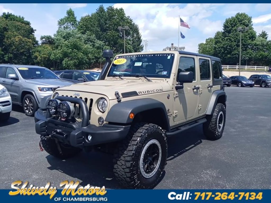 Used 2017 Jeep Wrangler Unlimited Rubicon For Sale | Shippensburg PA