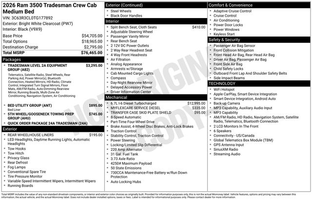 2026 RAM 3500 Tradesman - Photo 41