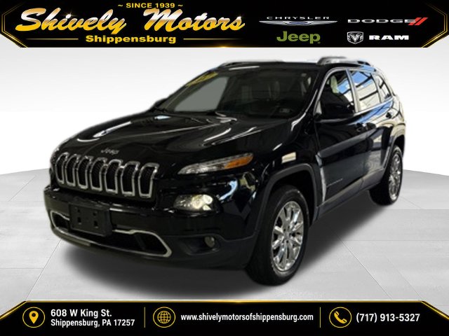 Used 2017 Jeep Cherokee Limited with VIN 1C4PJMDB3HW515422 for sale in Shippensburg, PA