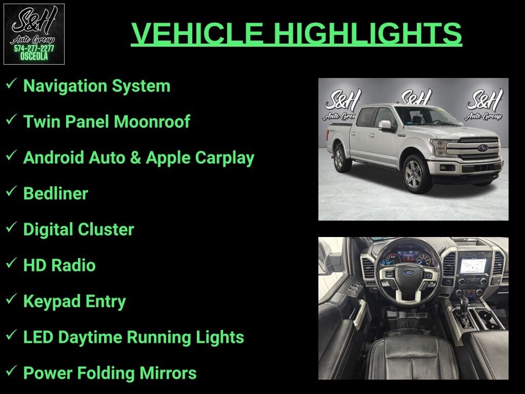 Used 2018 Ford F-150 Lariat Truck