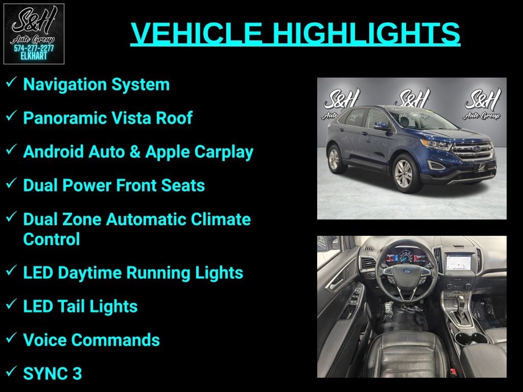 Used 2017 Ford Edge SEL SUV
