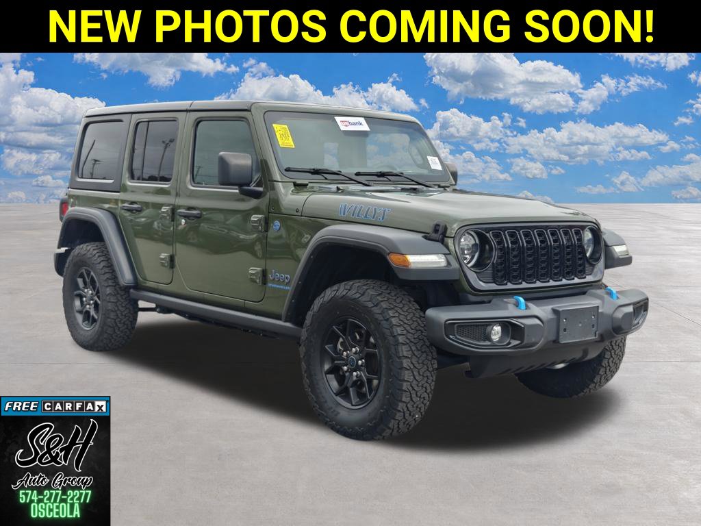 Used 2024 Jeep Wrangler Willys 4xe SUV