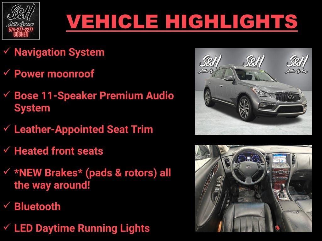 Used 2017 INFINITI QX50 Base SUV