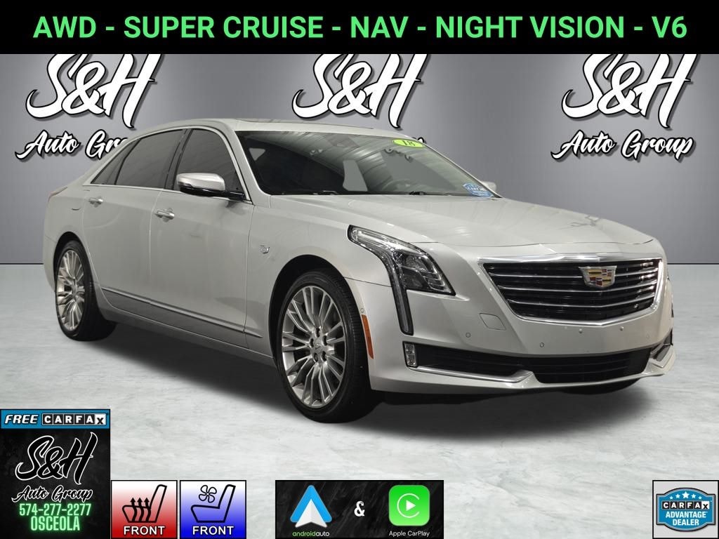 Used 2018 Cadillac CT6 3.6L Premium Luxury Sedan