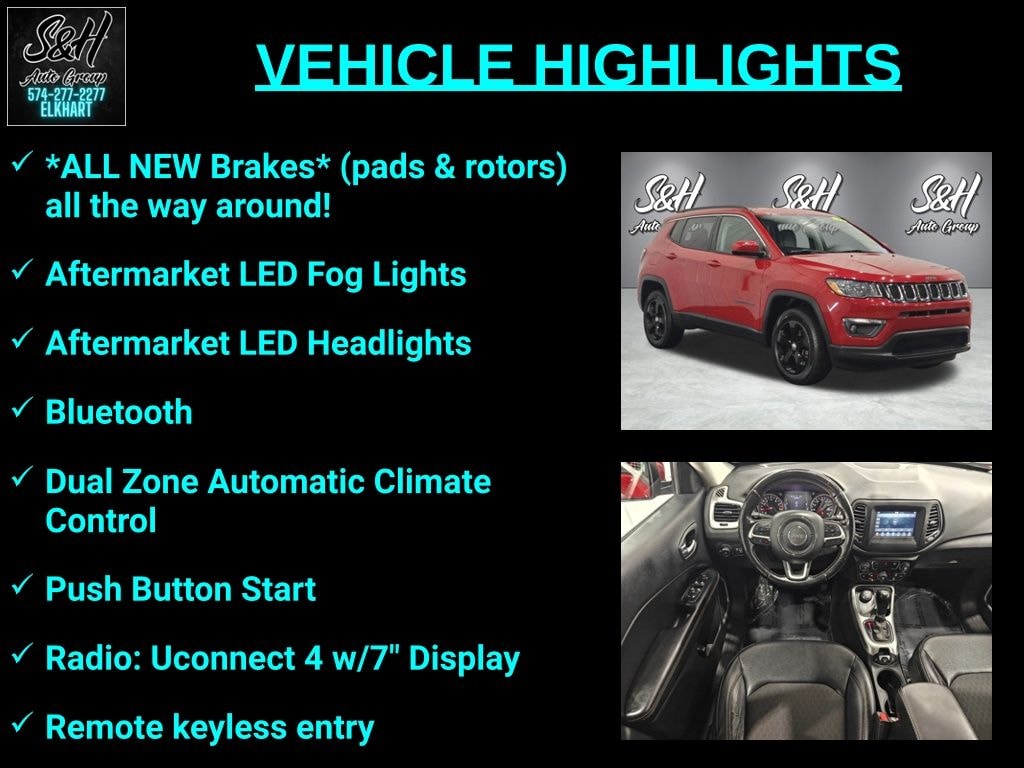 Used 2019 Jeep Compass Latitude SUV