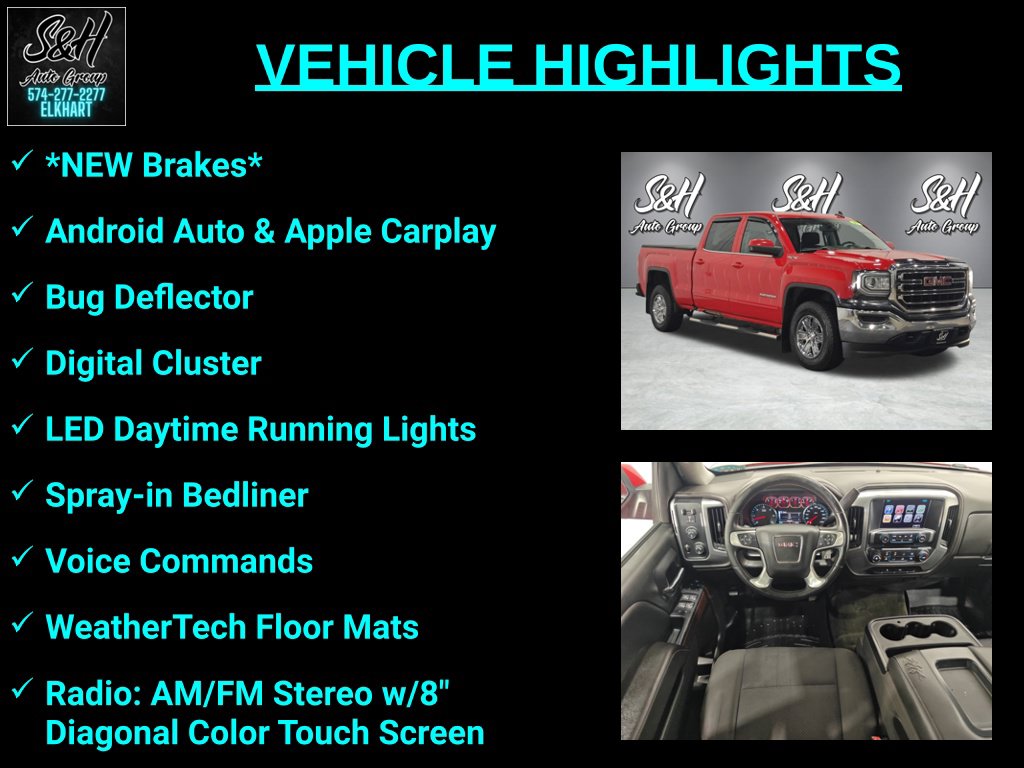 Used 2017 GMC Sierra 1500 SLE Truck