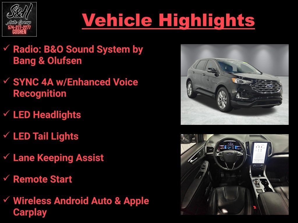 Used 2021 Ford Edge Titanium SUV