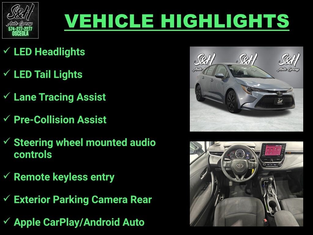 Used 2021 Toyota Corolla LE Sedan