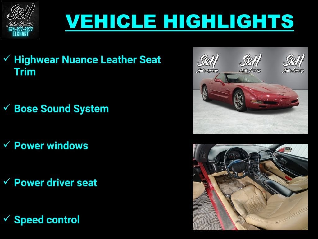 Used 2002 Chevrolet Corvette Base Coupe