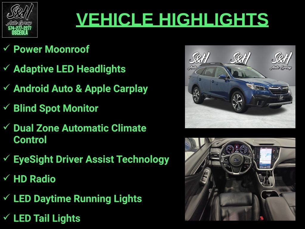 Used 2021 Subaru Outback Limited SUV
