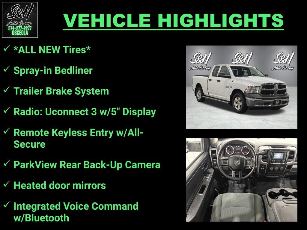 Used 2017 Ram 1500 Tradesman Truck