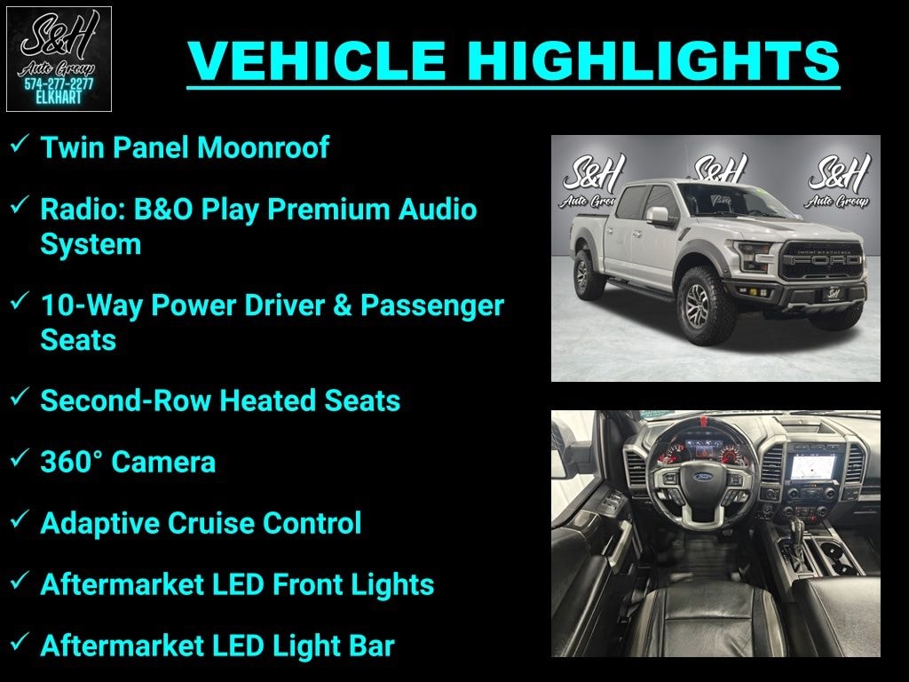 Used 2018 Ford F-150 Raptor Truck