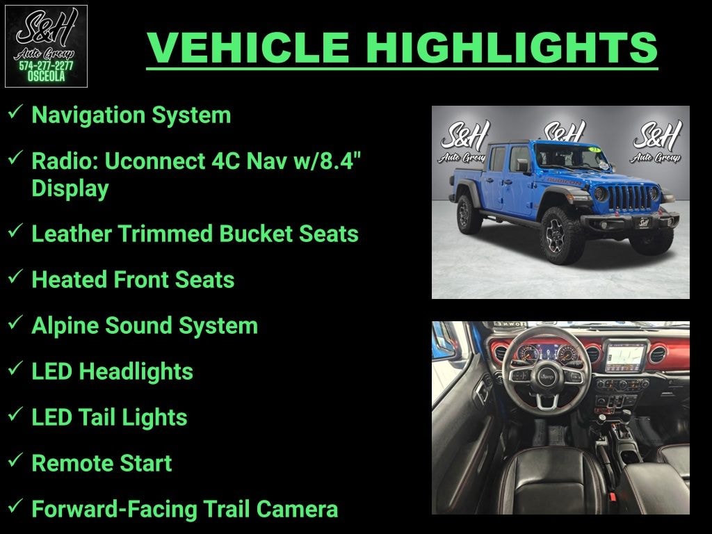 Used 2023 Jeep Gladiator Rubicon Truck