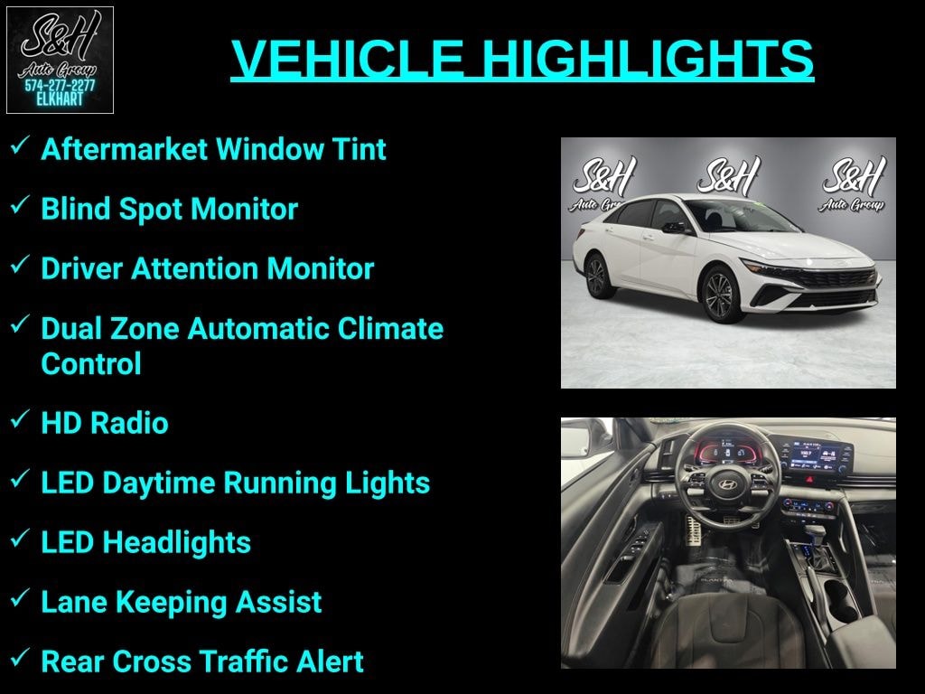 Used 2025 Hyundai Elantra SEL Sport Sedan