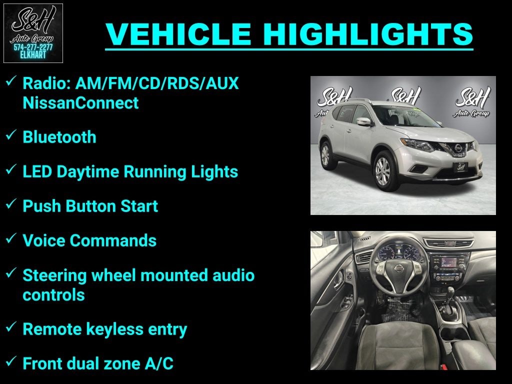 Used 2016 Nissan Rogue SV SUV