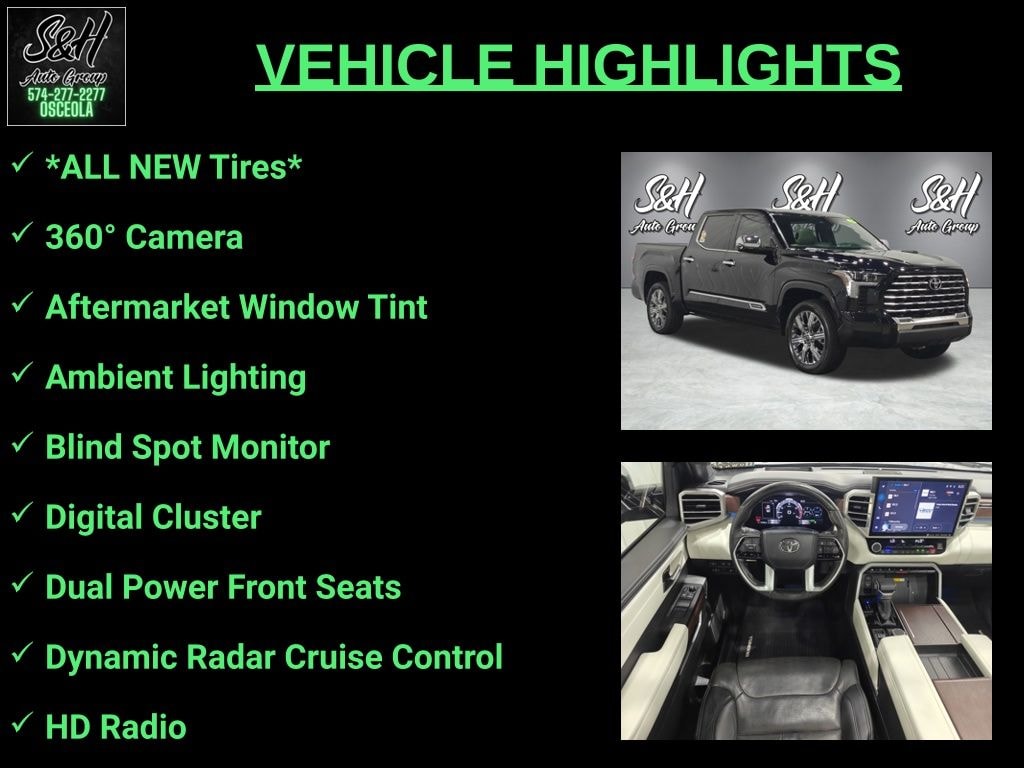 Used 2024 Toyota Tundra Hybrid Capstone Truck