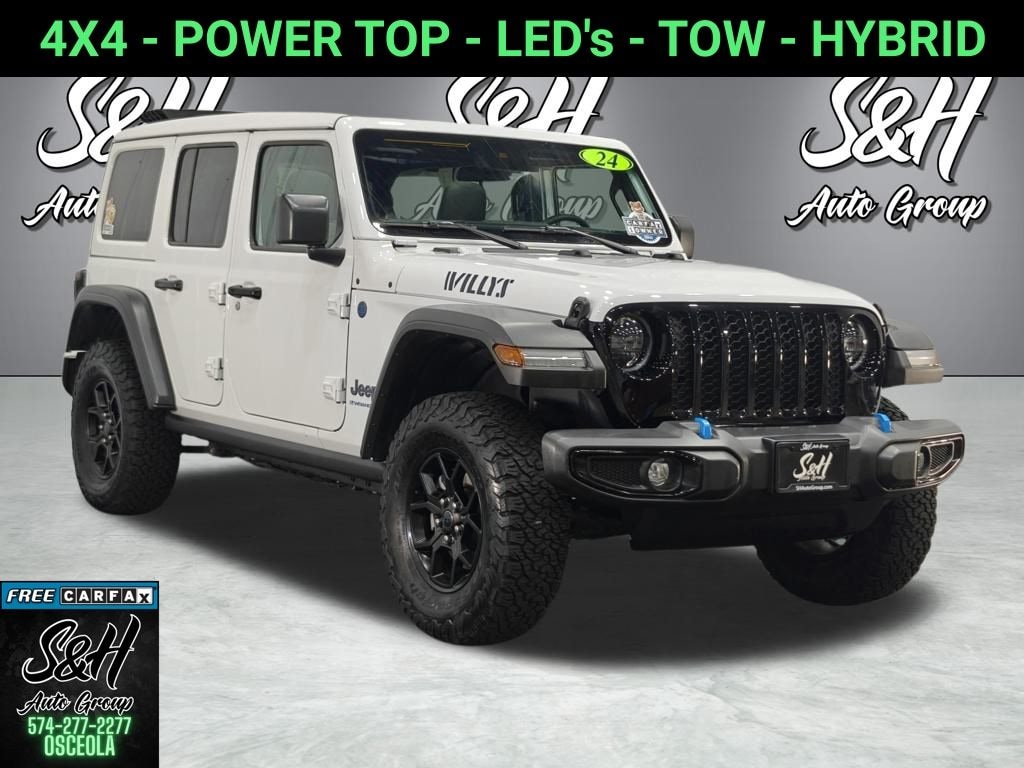 Used 2024 Jeep Wrangler Willys 4xe SUV