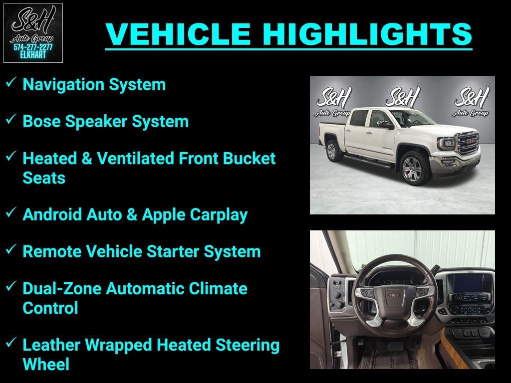 Used 2018 GMC Sierra 1500 SLT Truck