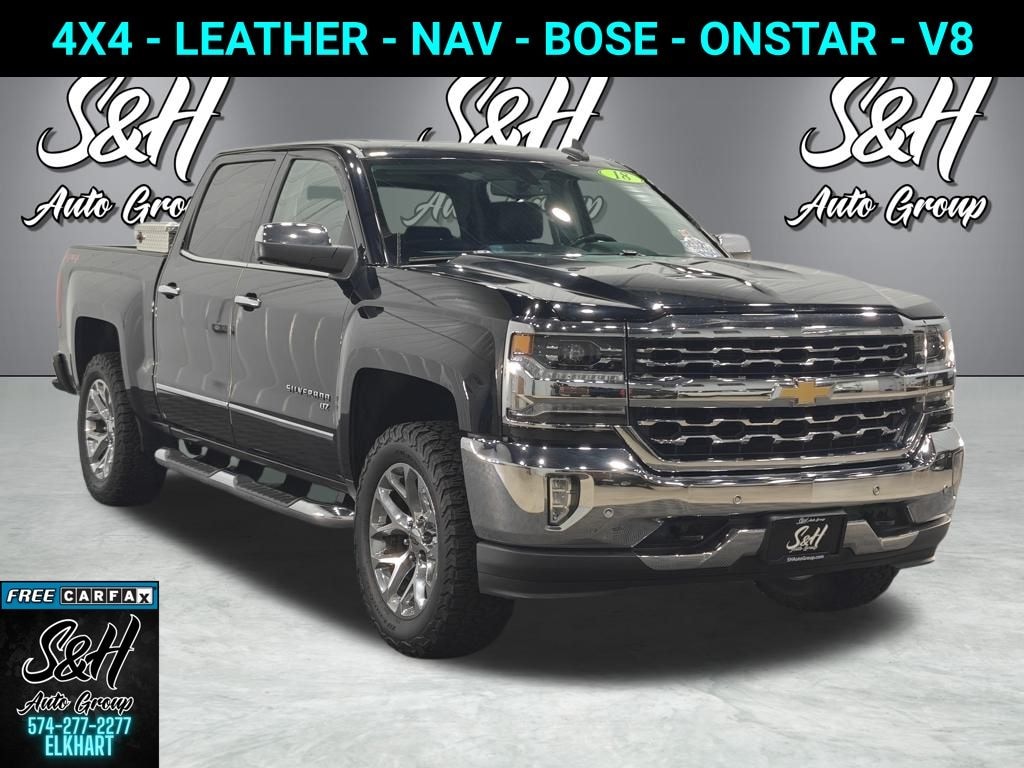 Used 2018 Chevrolet Silverado 1500 LTZ Truck