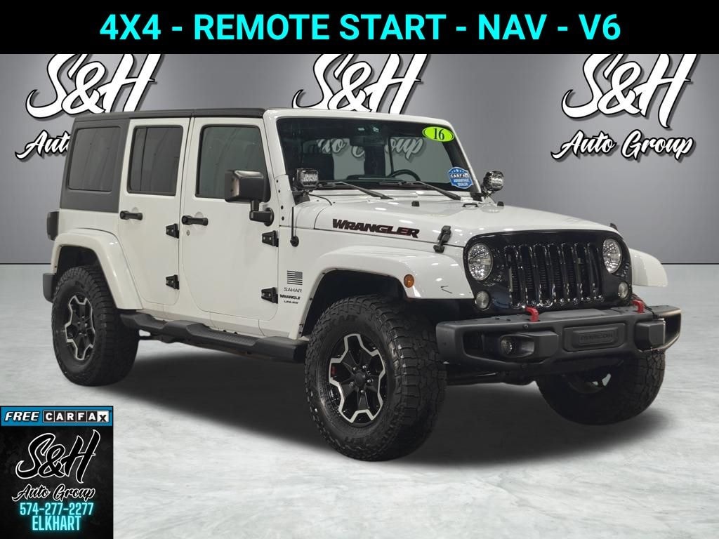 Used 2016 Jeep Wrangler Unlimited Sahara SUV