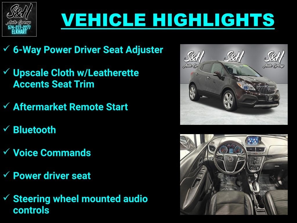 Used 2015 Buick Encore Base SUV
