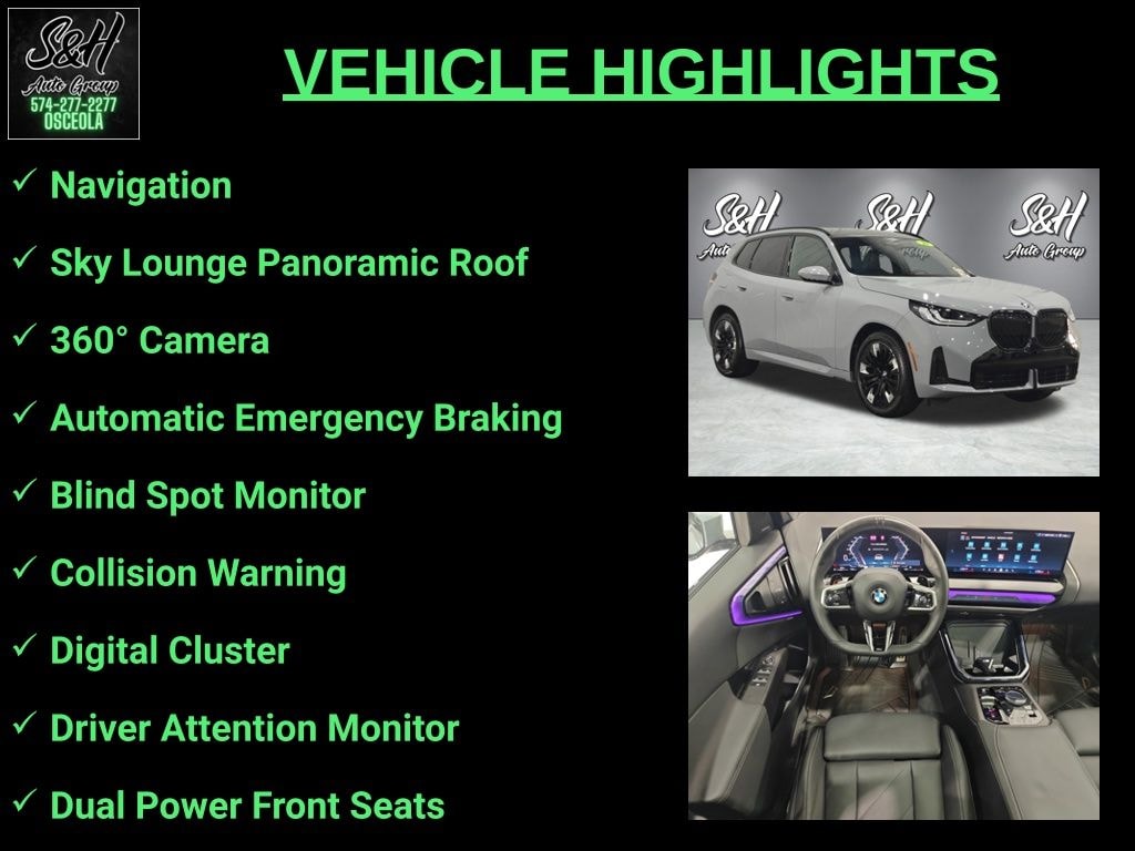 Used 2025 BMW X3 30 xDrive SUV
