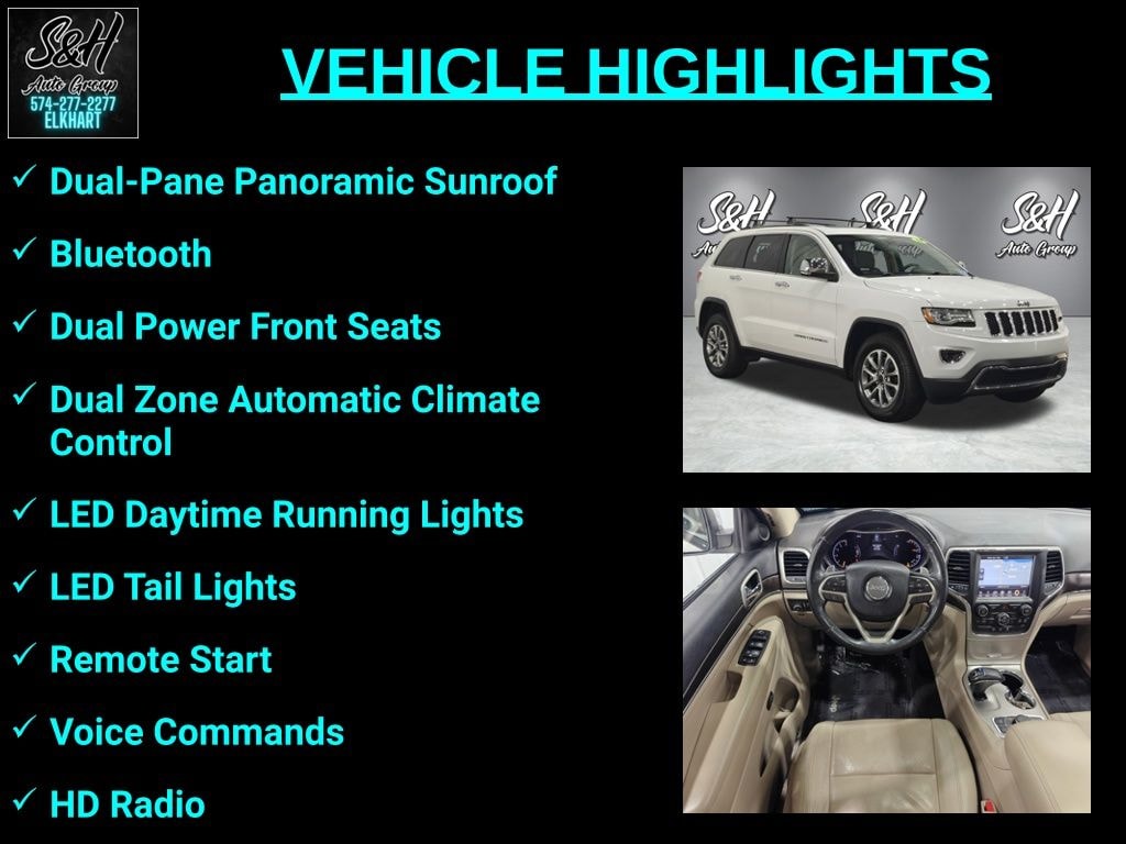 Used 2014 Jeep Grand Cherokee Limited SUV