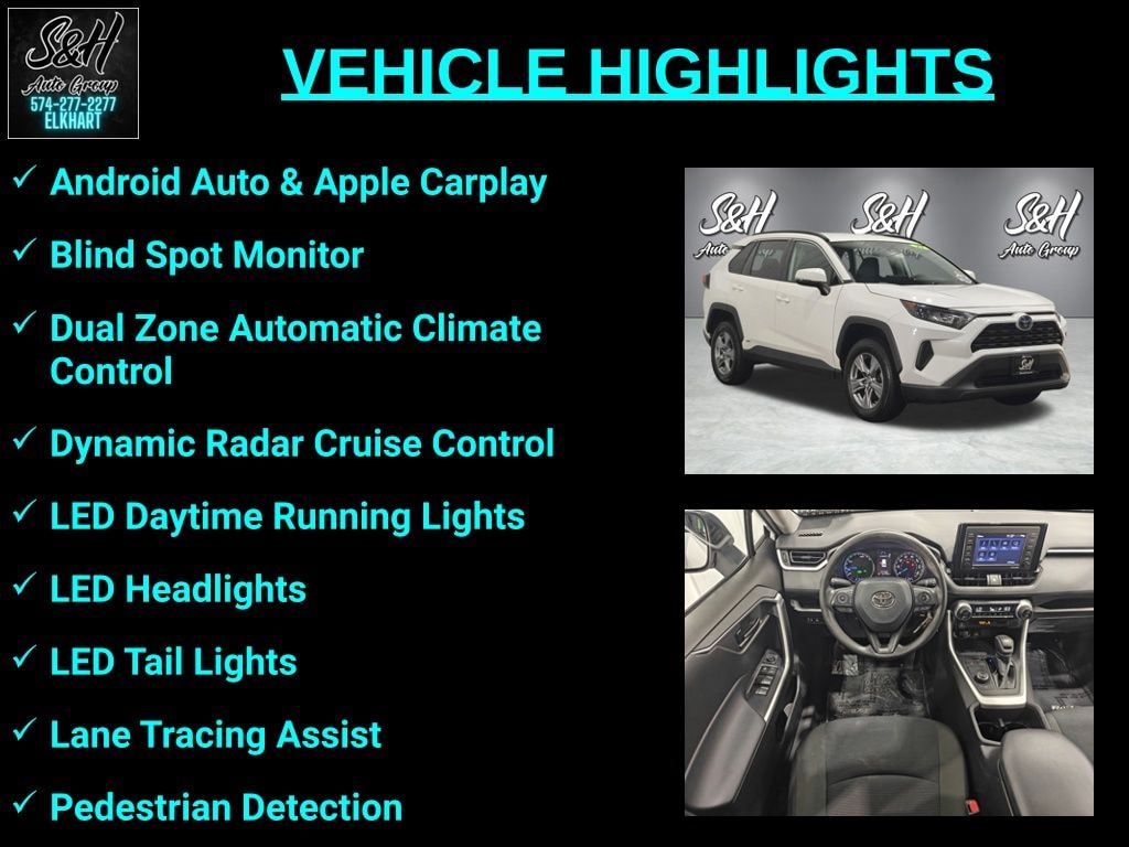 Used 2022 Toyota RAV4 Hybrid LE SUV