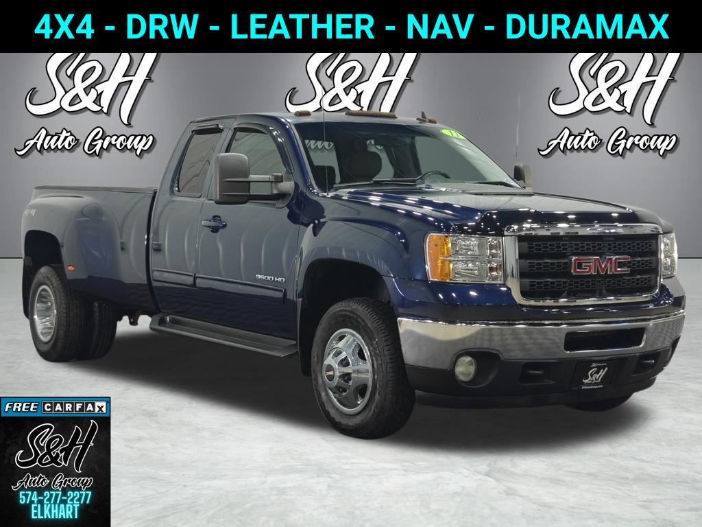 2011 GMC Sierra 4WD Extended Cab 8ft SLT DRW's photo