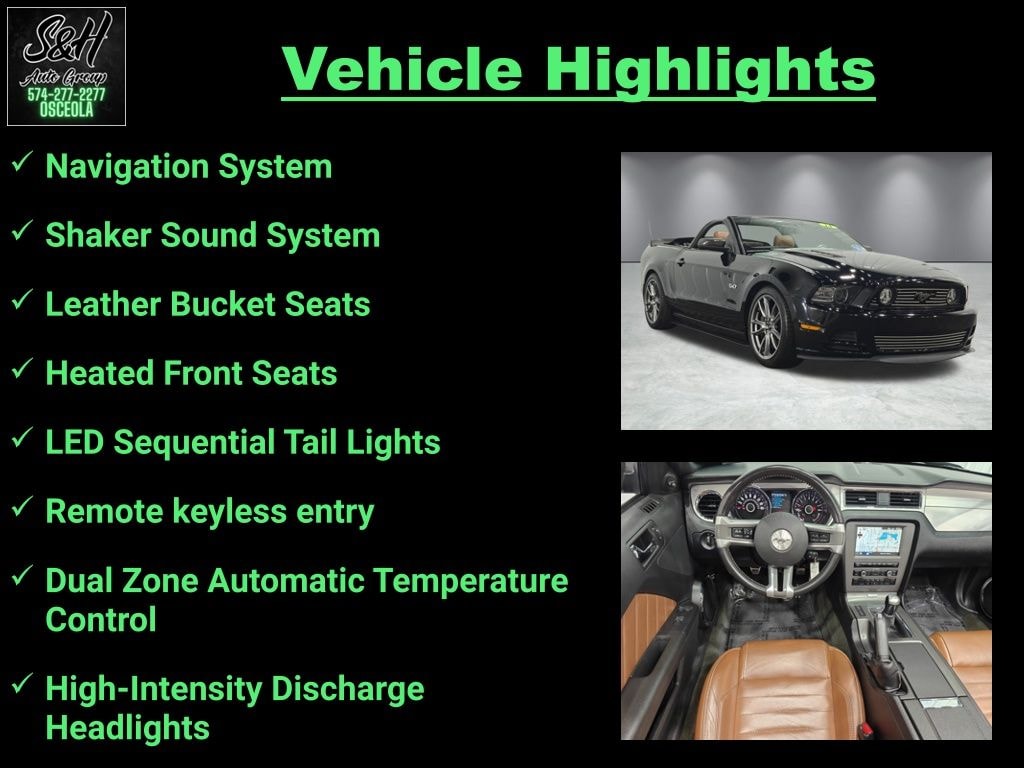 Used 2014 Ford Mustang GT Premium Convertible