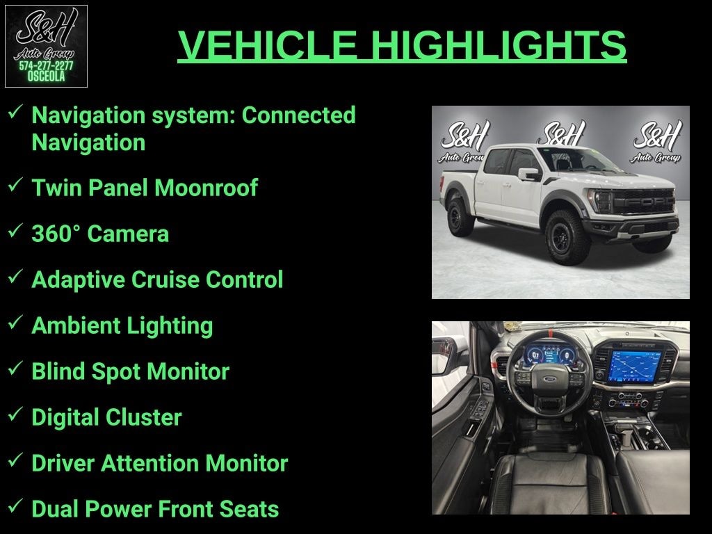 Used 2023 Ford F-150 Raptor Truck