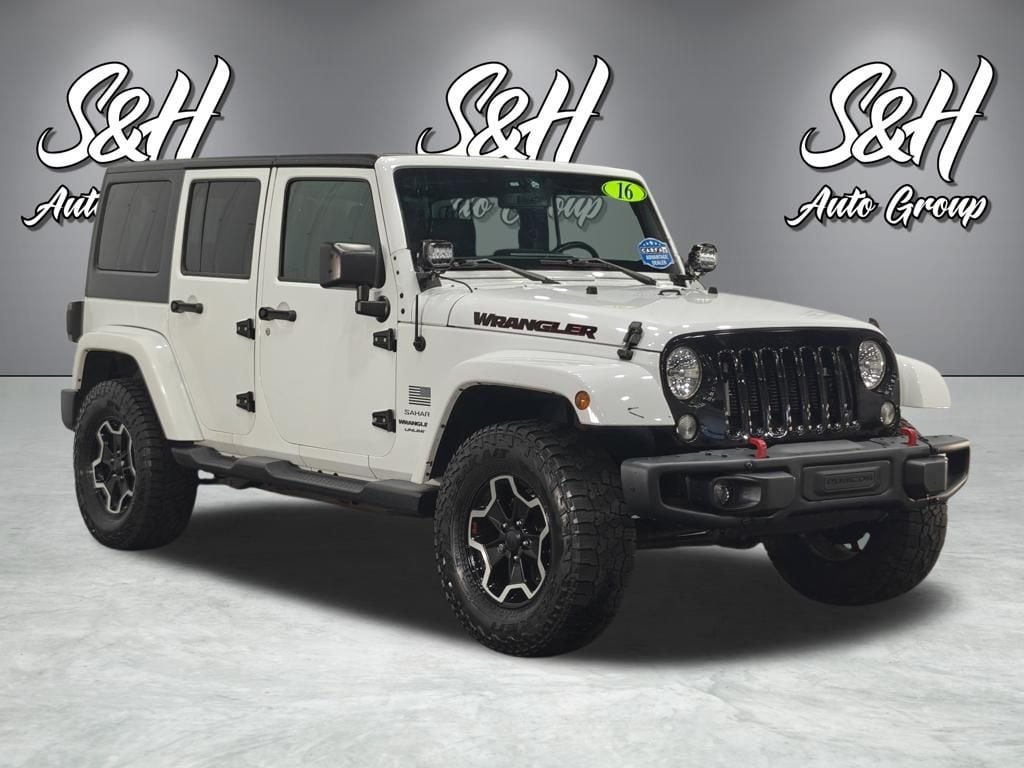 Used 2016 Jeep Wrangler Unlimited Sahara SUV