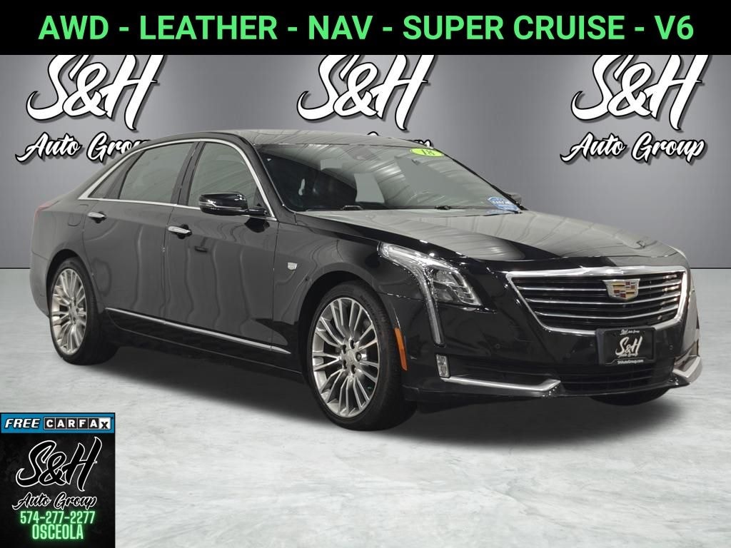 Used 2018 Cadillac CT6 3.6L Premium Luxury Sedan
