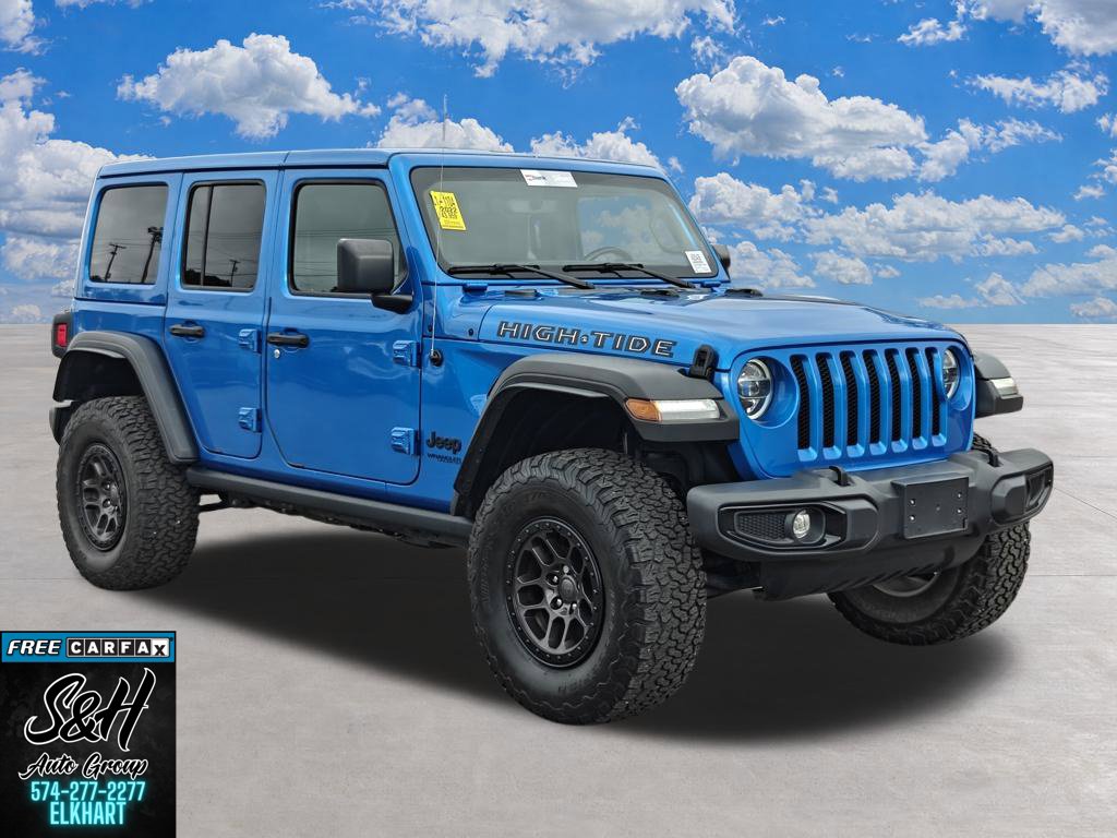 Used 2022 Jeep Wrangler Unlimited High Tide SUV