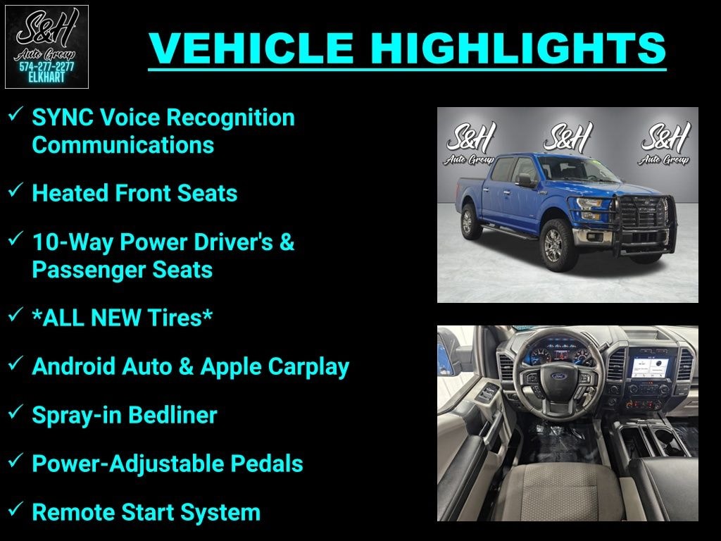 Used 2016 Ford F-150 XLT Truck