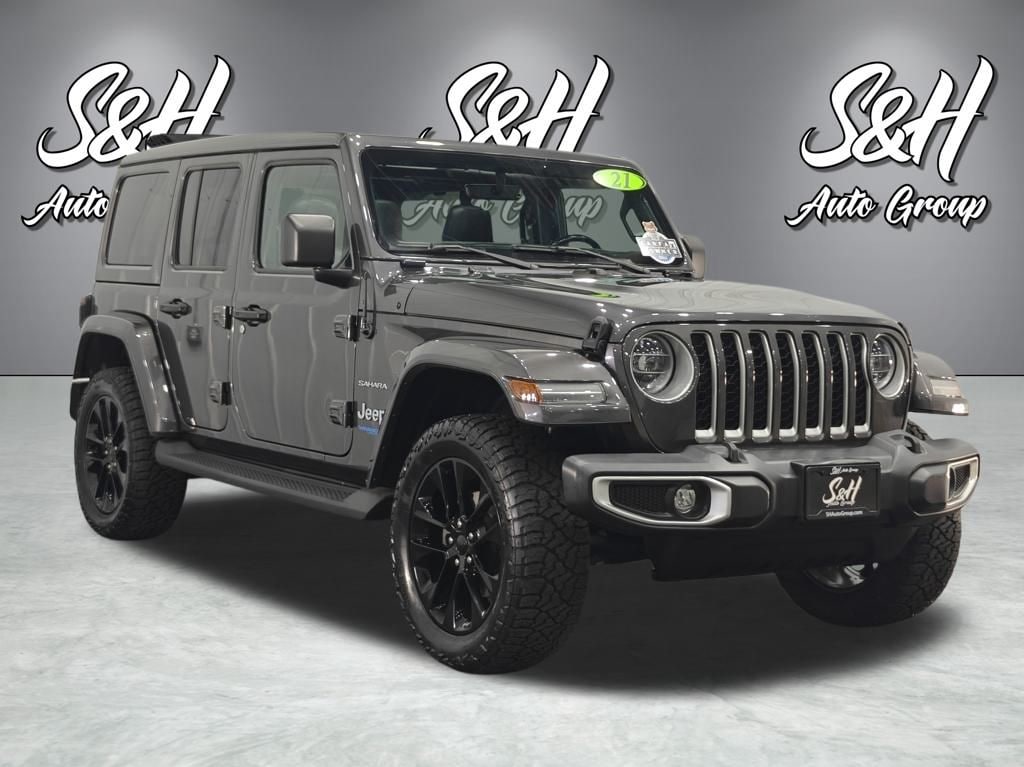 Used 2021 Jeep Wrangler Unlimited Sahara 4xe SUV