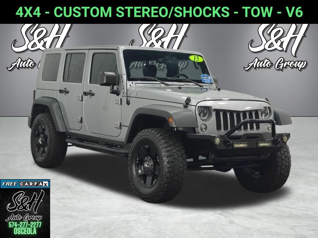 Used 2015 Jeep Wrangler Unlimited Sport SUV