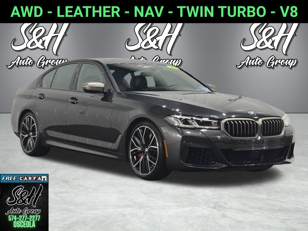 2022 BMW 5 Series M550i xDrive Sedan's photo