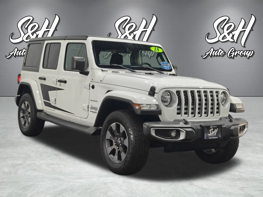 Used 2018 Jeep Wrangler Unlimited Sahara SUV