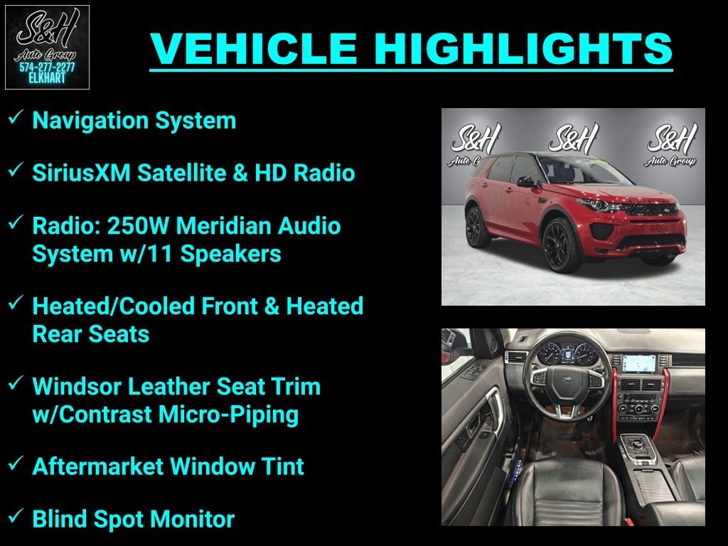 Used 2018 Land Rover Discovery Sport HSE Luxury SUV