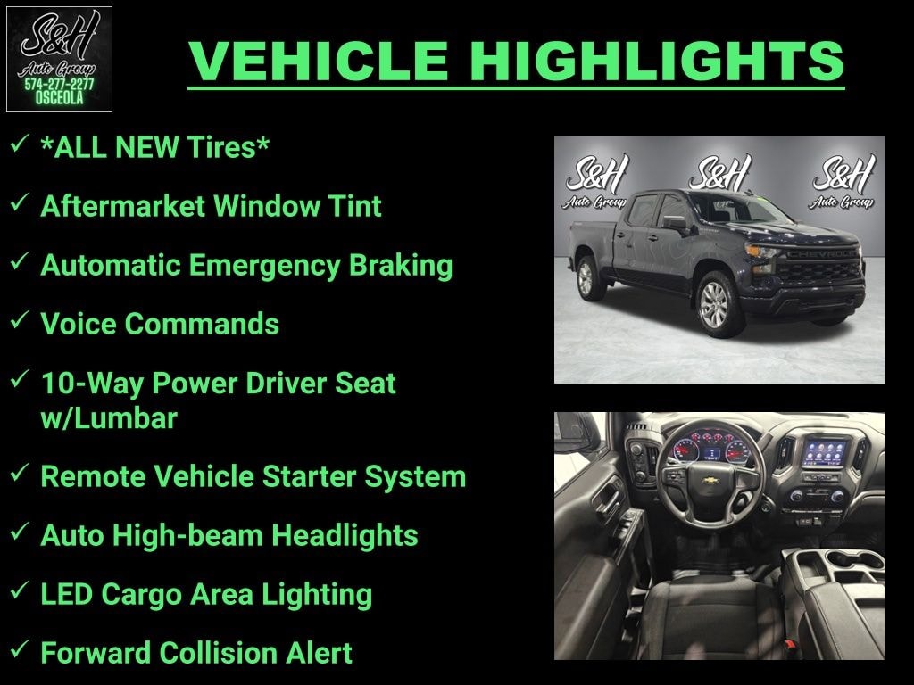 Used 2023 Chevrolet Silverado 1500 Custom Truck