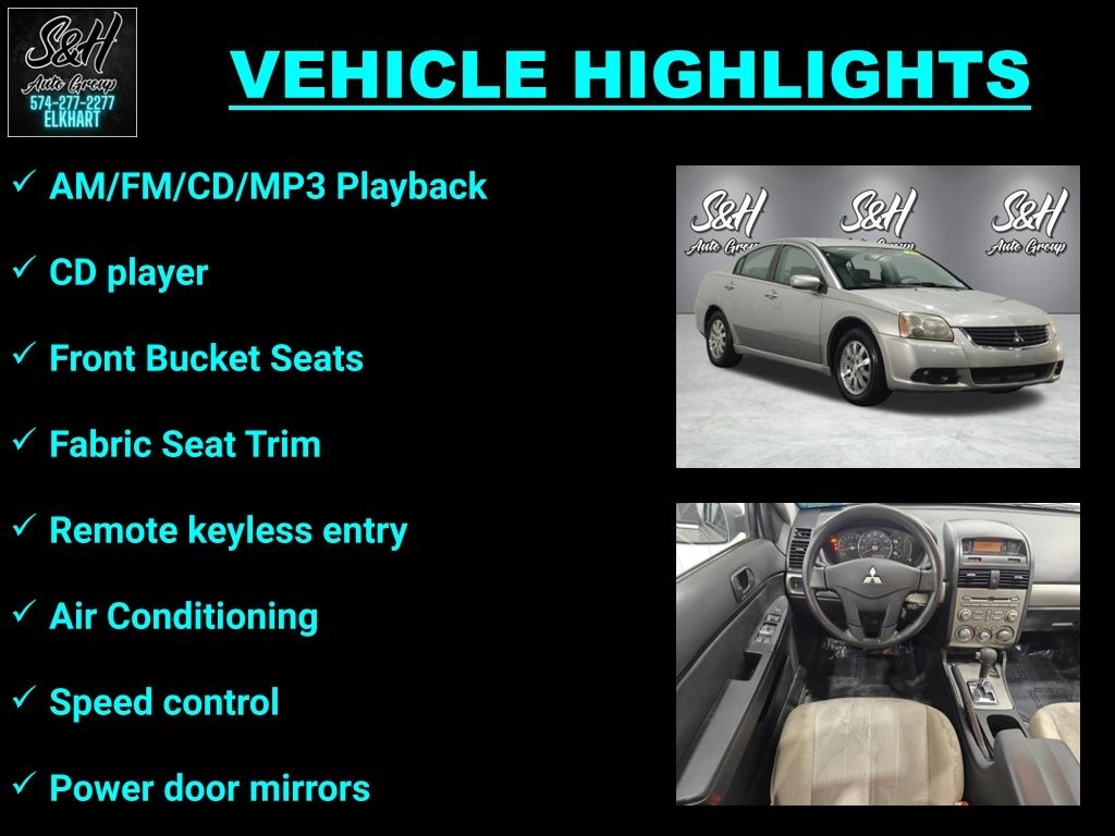 Used 2011 Mitsubishi Galant ES Sedan
