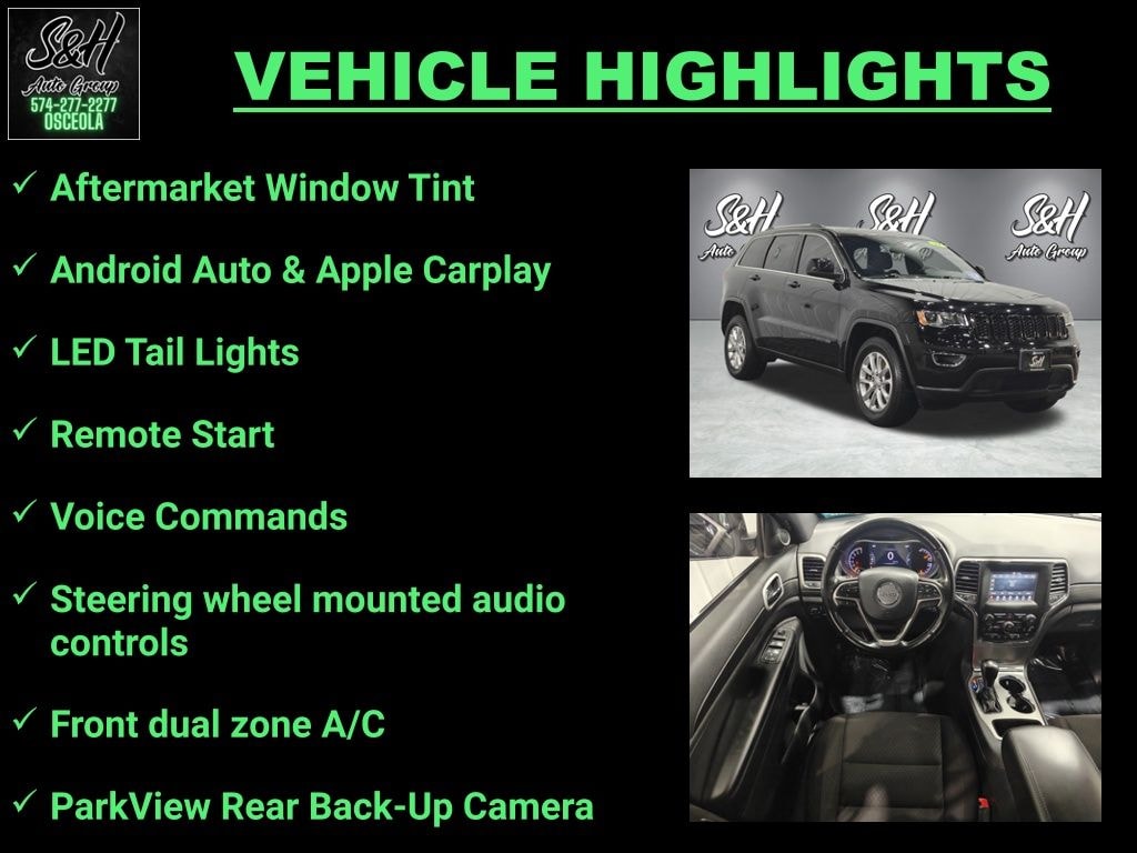 Used 2021 Jeep Grand Cherokee Laredo E SUV