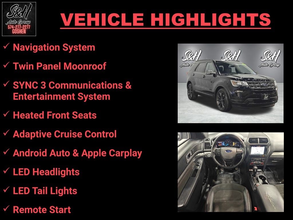 Used 2018 Ford Explorer XLT SUV