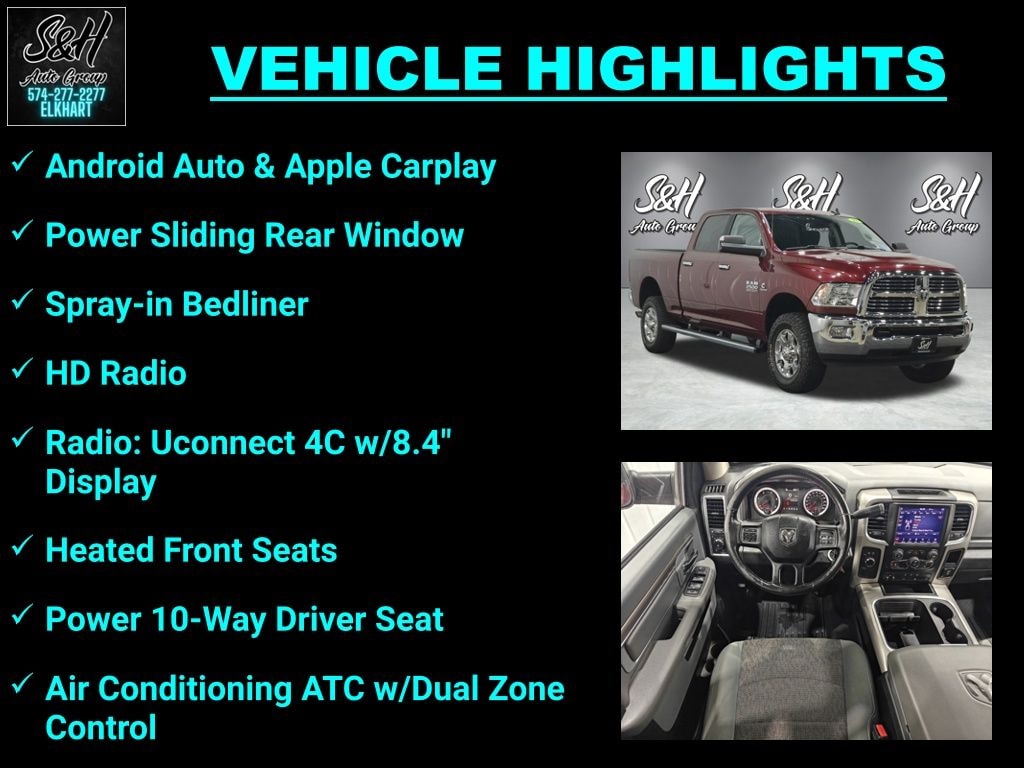 Used 2018 Ram 2500 Big Horn Truck